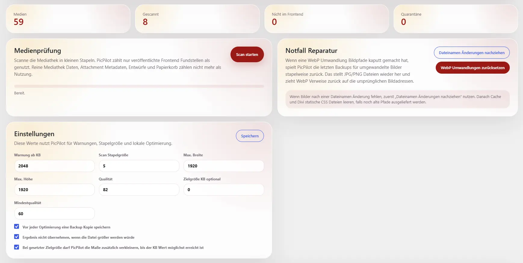 PicPilot: Warum ich ein eigenes WordPress Plugin für Bildkontrolle entwickelt habe