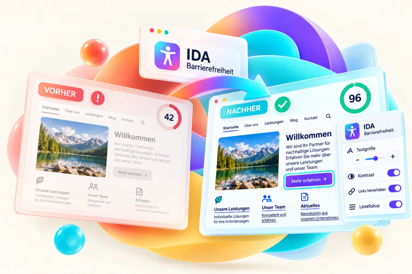 Ida, unser eigenes Barrierefreiheits-Plugin für WordPress